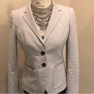 Banana Republic Blazer. Light Gray. Excellent condition.
